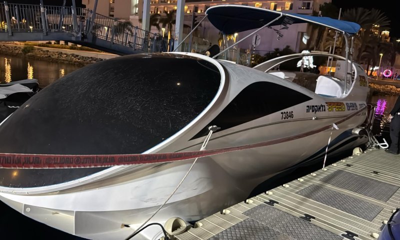 התאונה הקטלנית בחוף אילת: המשטרה עצרה את בעל הסירה