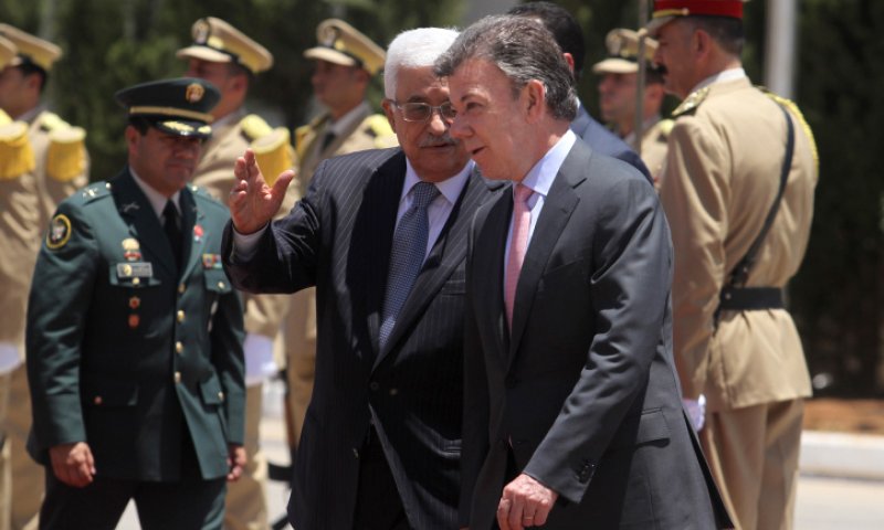 בזמן המתקפה: קולומביה הכירה בפלסטין כמדינה