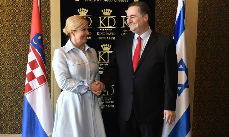 כץ לנשיאת קרואטיה: "על העולם להתאחד מול איראן"
