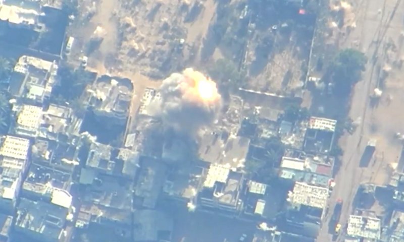 מדהים: אחרי התקיפה, גלי הדף בכל השכונה. צפו