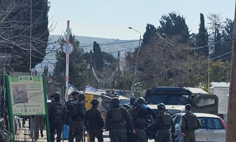 ניסיון דריסה בכניסה לבסיס בשומרון: המחבל נוטרל, אין נפגעים