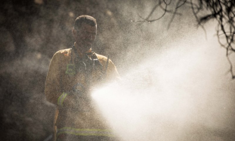 חום קיצוני וגל שריפות בכל הארץ- שריפה ענקית בחיפה
