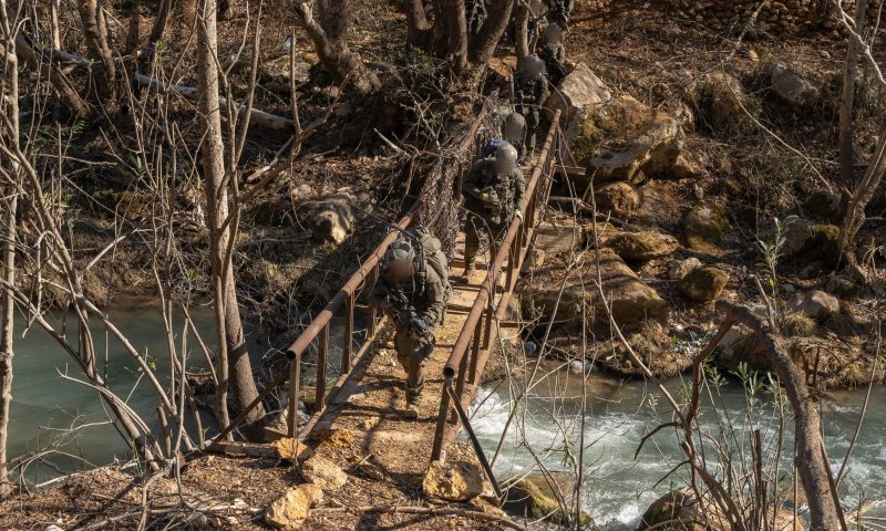צפו בתיעוד: כוחות שלדג פועלים בליטני ומשמידים משגרים