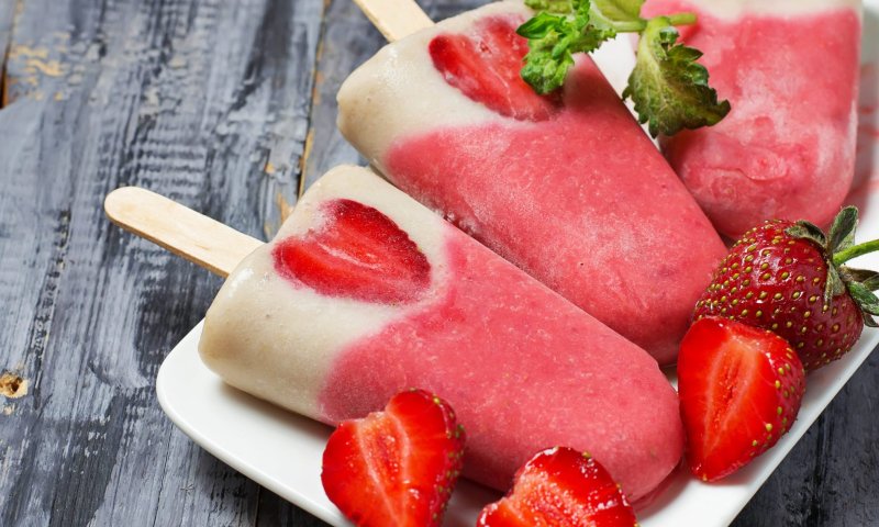 מיוחד לחום: ארטיק תות בננה ביתי