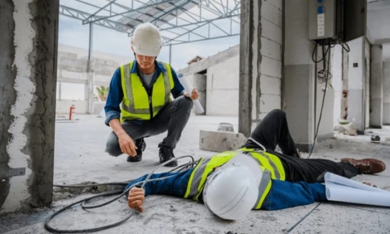 מצב קשה: פועל התחשמל ממכונה בבאר טוביה