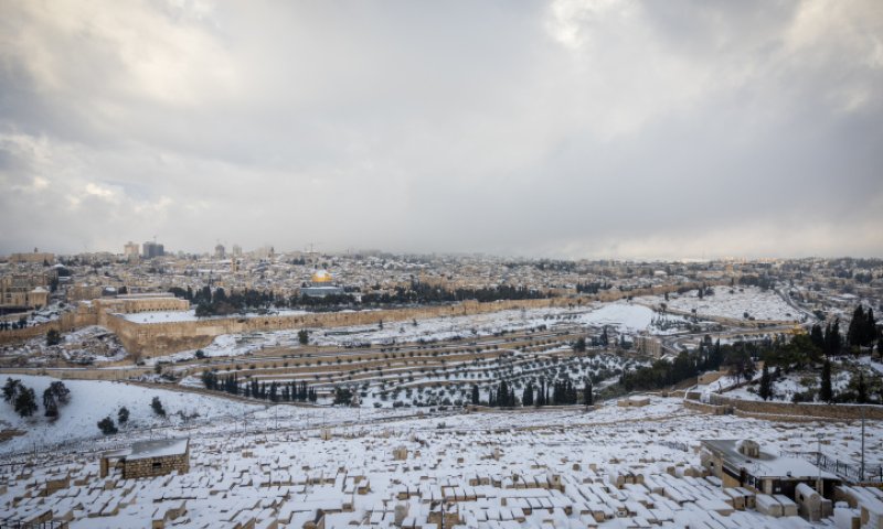 שבוע משוגע; השלג בדרך לירושלים? תחזית מזג אוויר לשבוע הקרוב