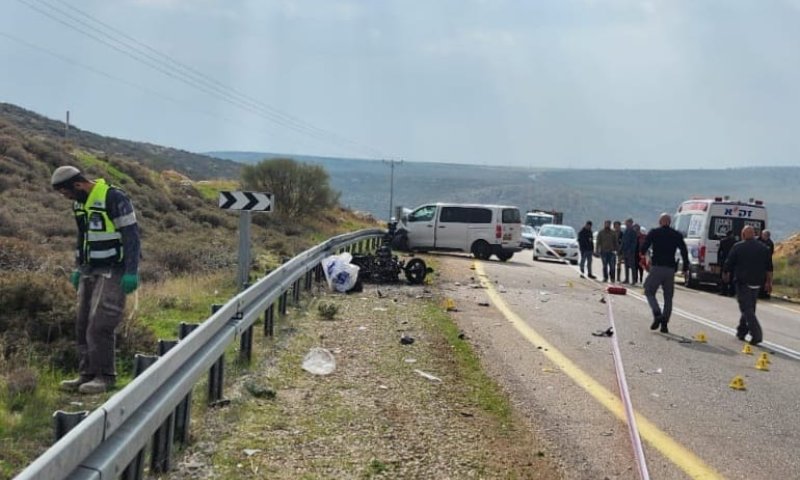 תאונת דרכים קטלנית: רוכב אופנוע נהרג ליד כוכב השחר