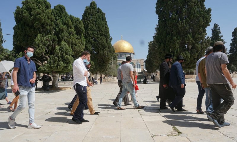 מאות יהודים עולים להר הבית,חשש ממהומות בכותל