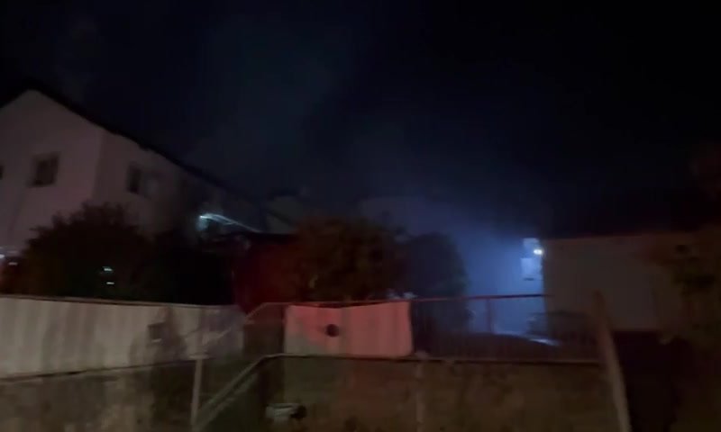 פגיעה ישירה בקרית שמונה, צה"ל משיב אש למקור הירי