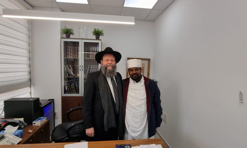 קייס ירגה אייסה נבחר לקייס הקהילה האתיופית בלוד