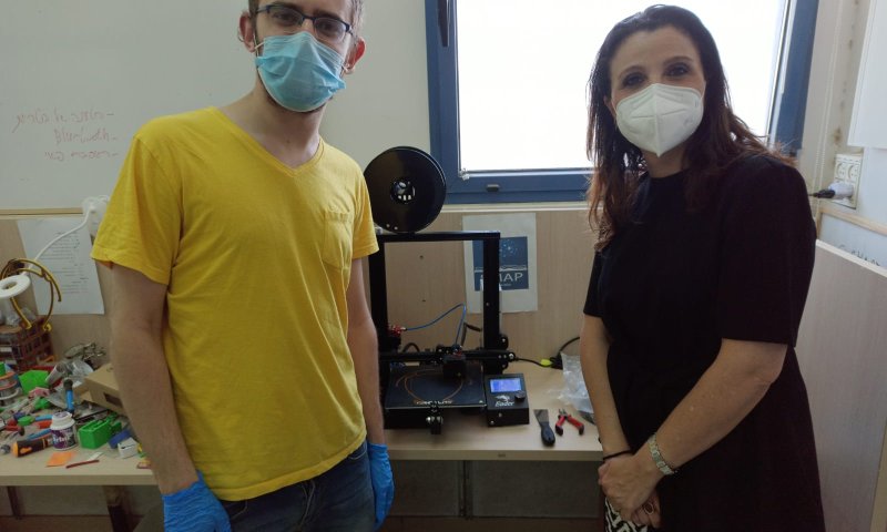 חדש: מסכות הגנה לבתי חולים מודפסות בתלת מימד