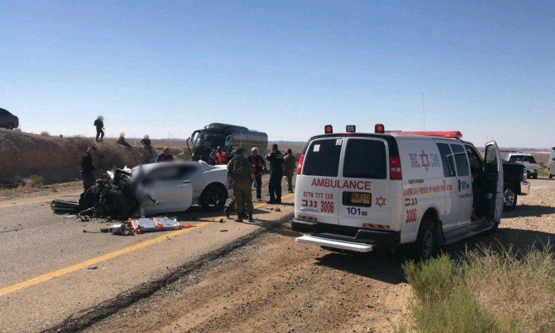הרוג ושמונה פצועים בתאונה קשה בדרום