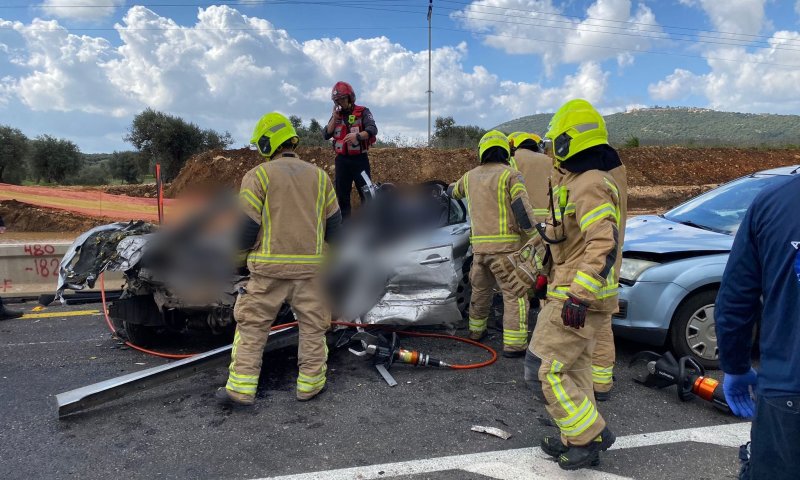 שני הרוגים בתאונת דרכים קשה מאוד בצפון