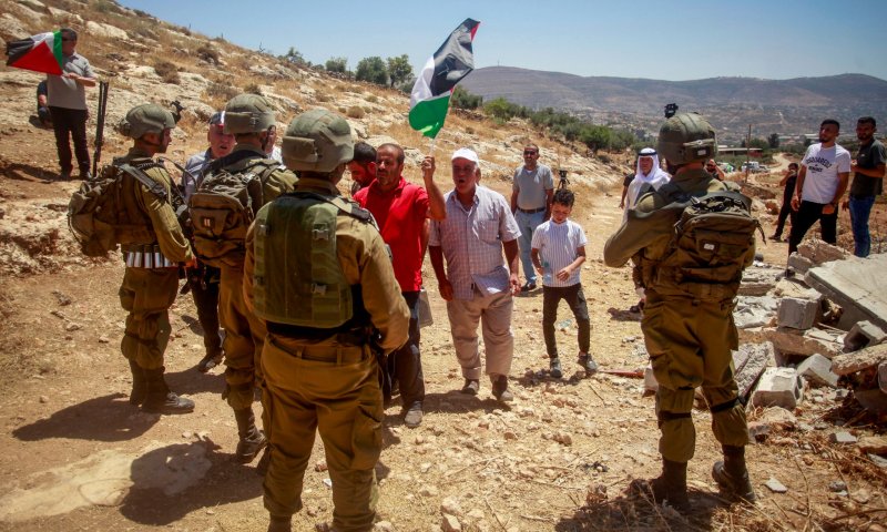 הפרות סדר בבנימין: 3 לוחמים נפצעו באורח קל