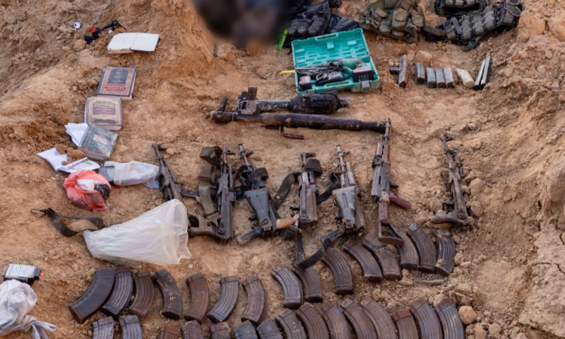 הטיהור נמשך: צה"ל איתר מנהרה בעזה עם עשרות אמצעי לחימה