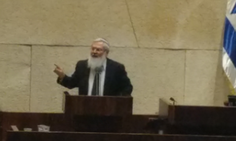 עימות בכנסת: 'אני מבין בלימוד תורה יותר ממך'