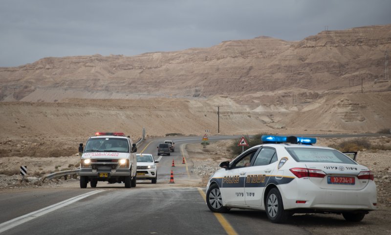 תאונת דרכים קטלנית בערבה: הרוג ושני פצועים