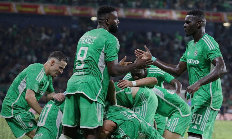 מכבי חיפה ניצחה 1-3 ועלתה לשלב הפלייאוף