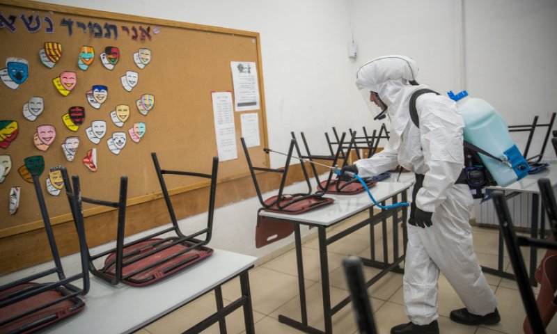 אולפנה נוספת נסגרה בשל תלמידה חולת קורונה