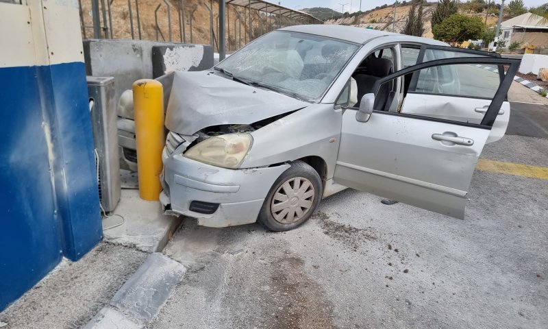 רכב עם 3 שב"חים פגע בלוחם צה"ל ליד קלקיליה