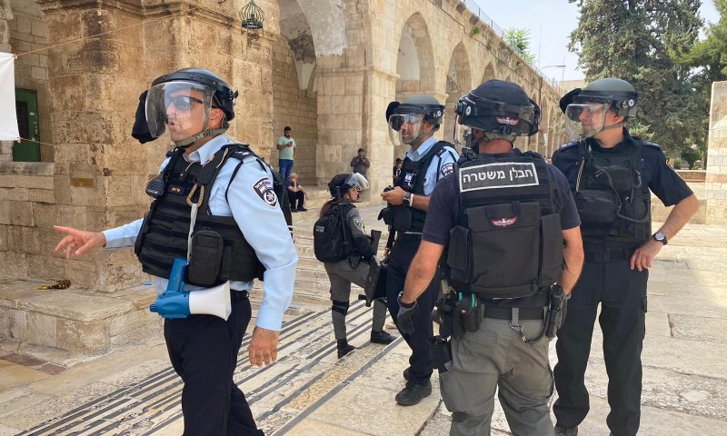 נעצר החשוד בתקיפת השוטר בעימותים בהר הבית