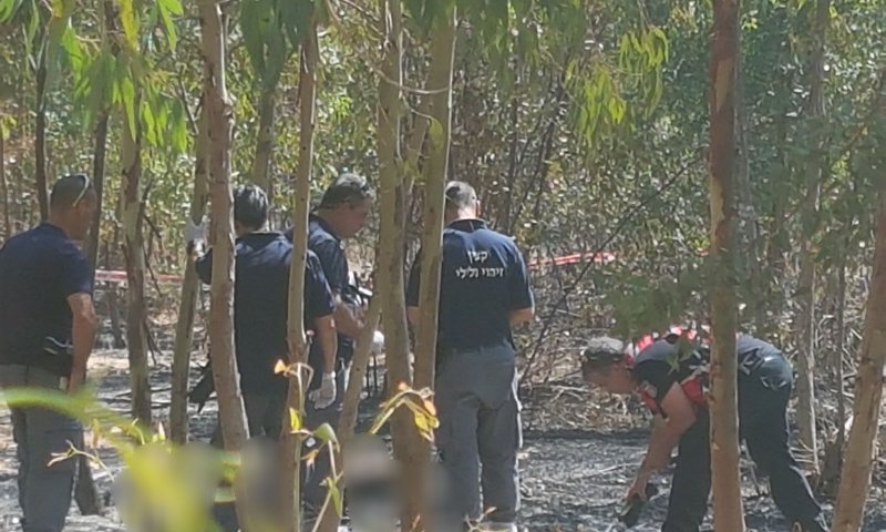 גופת אישה שרופה נמצאה ליד תל עדשים