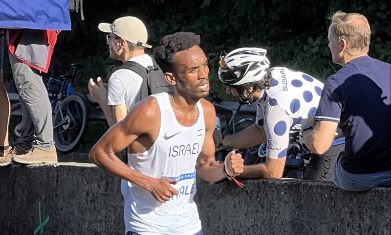 פחות משעה: שיא ישראלי לגשאו איילה בחצי מרתון