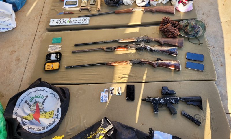 מעצר מבוקשים והחרמת אמל"ח: הפעילות ביו"ש