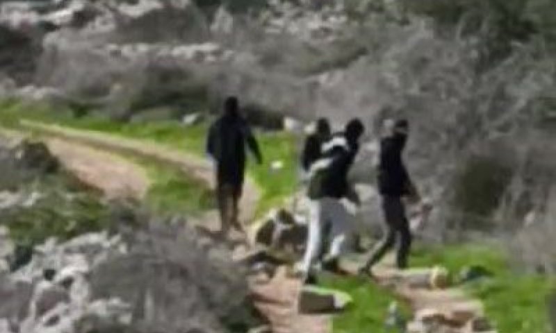 עשרות פורעים ערבים תקפו תושבים צפונית לקדומים