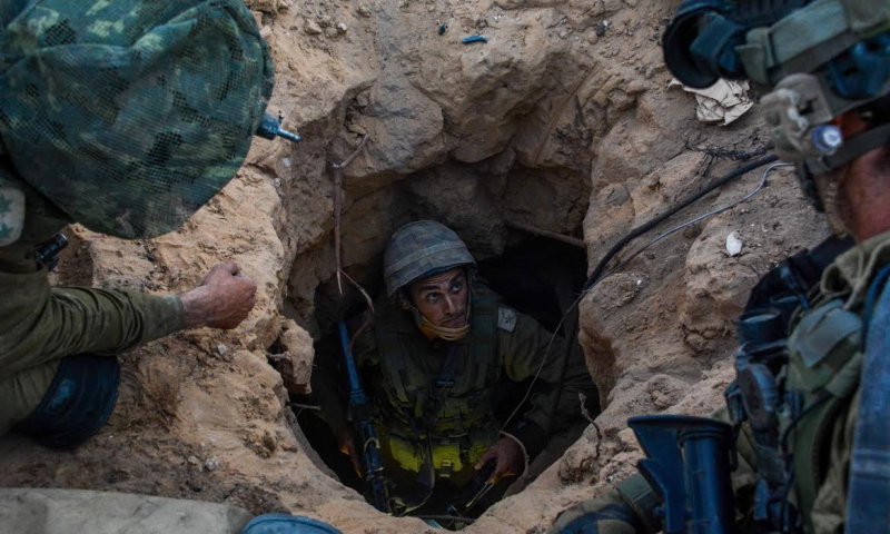 צה"ל חשף מנהרת טרור של החמאס בגבול עזה