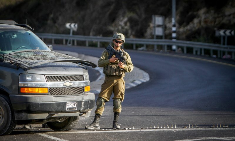 ירי לעבר כוחות צה"ל דרומית לשכם