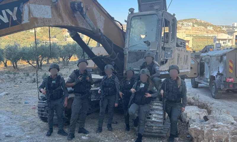 הלוחמים עברו ליד חווארה; מה שהם ראו הותיר אותם בהלם