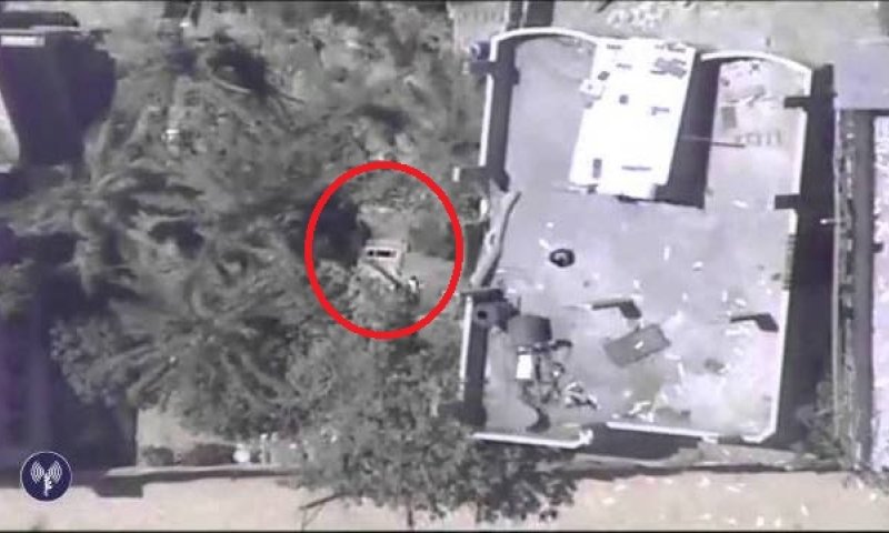 צפו: זיהוי פיר מנהרות ותקיפתו מהאוויר