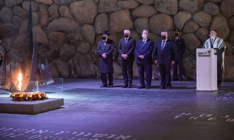 נשיא גרמניה ביד ושם: "אזכור את הרגע המרגש"