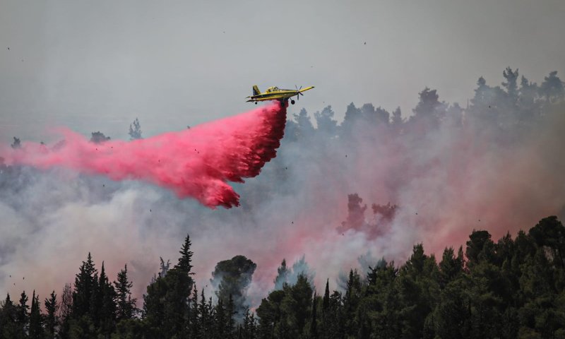 הושגה שליטה על השריפה בהרי י-ם, הנסיבות נחקרות