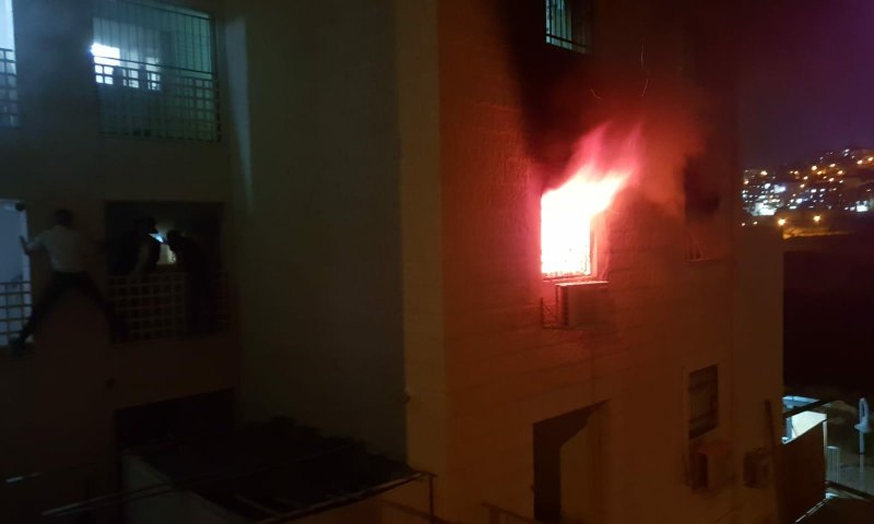 אסון בביתר עילית: שני ילדים נספו בשריפה