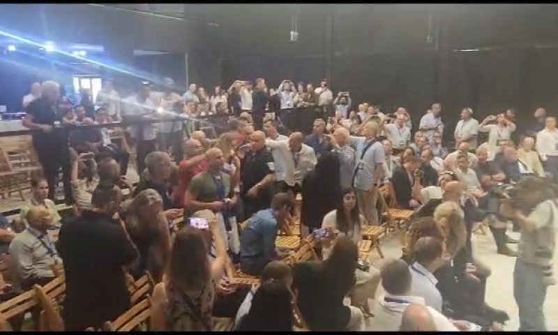 מפגינים פוצצו את הנאום של ברקת; אמיר השכל נעצר