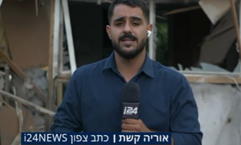 אופס: הכתב חשב שהוא ירד משידור; זה מה ששמעו באולפן