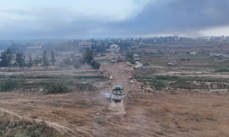 הקרב ברצועה: הלוחמים עלו על הגשר ויצאו להתקפה