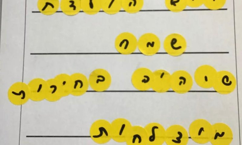 הברכות המיוחדות של ילדי חינוך מיוחד לכבוד הכנסת