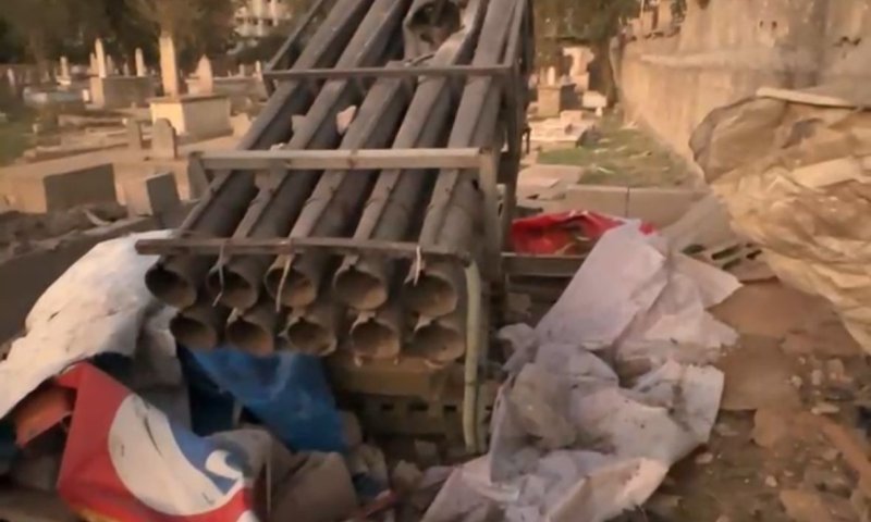 צפו: צה"ל משמיד משגרי רקטות בתוך בית ספר