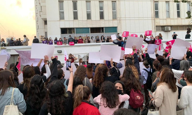 ההפגנה מול פרקליטות תל אביב: "זילות בעבריינות מין"