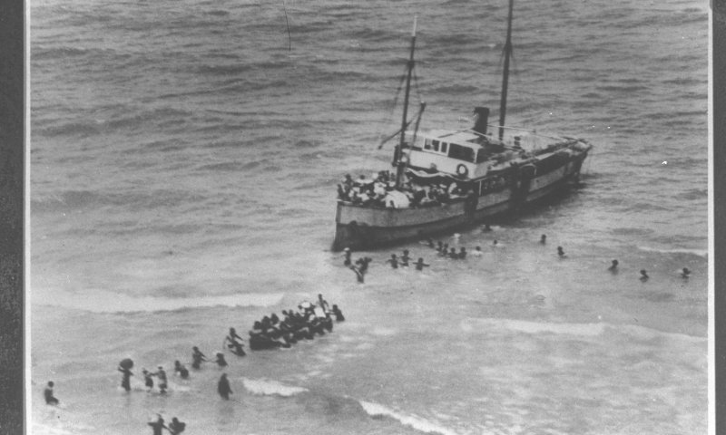 היום בהיסטוריה: אניית מעפילים ראשונה ממרוקו