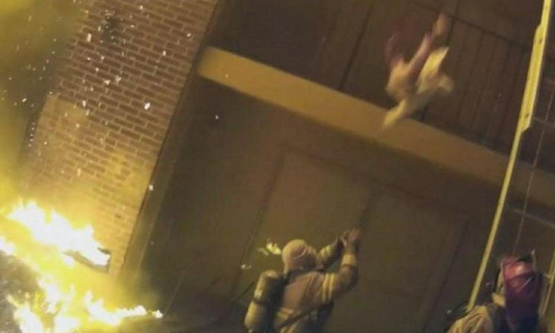 צפו: מבצע החילוץ הדרמטי של מכבי האש בארה"ב