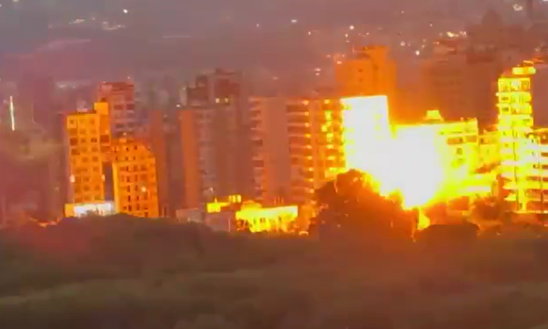 רגע לפני הפסקת האש: צה"ל כתש בביירות