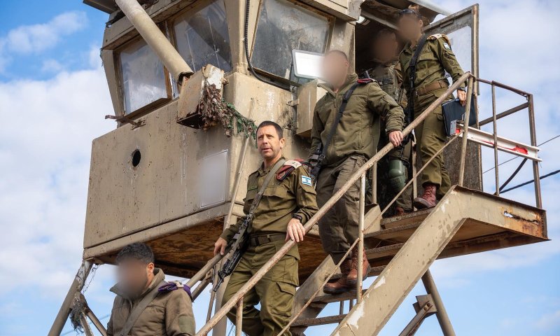 ביקורת פתע בפיקוד מרכז: "צריך מוכנות למלחמה בהפתעה"