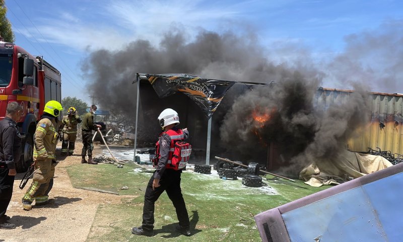 שריפה פרצה בנווה צוף, תלמידות מפונות מהאולפנה