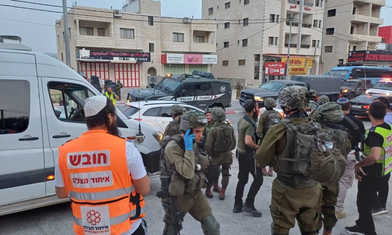 חייל נפצע מפיגוע דריסה בחווארה. המחבל נמלט