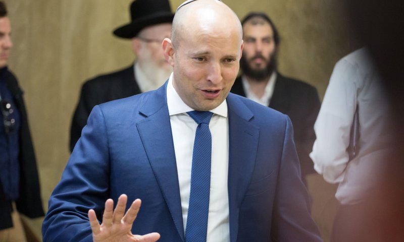 צפו: ניסו להפתיע את בנט והגיעו לנהג שלו