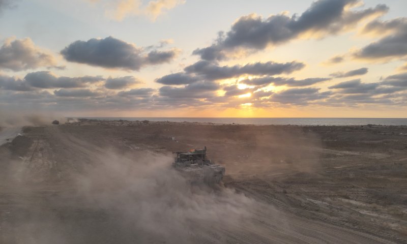 צה"ל מאשר: אוגדה 162 החלה בפעילות קרקעית בג'באליה